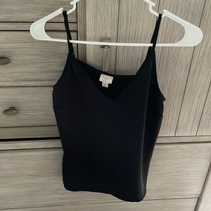 Plain black light weight shirt